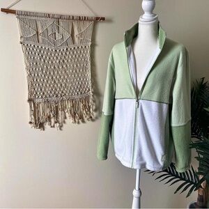 Vintage Color-block Blast Sport Fleece Jacket